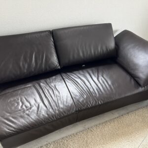 Variation Leder Couch 2teilig