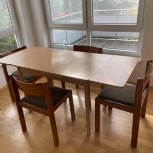 Esstisch mit 4 Stühlen