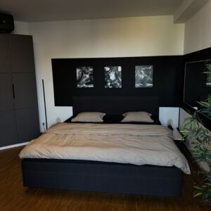 Wasserbett in boxspring Optik