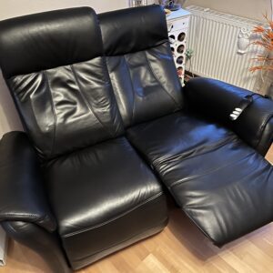Ledersofa elektrisch