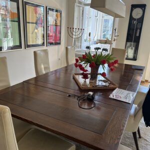 Draw-leaf-table Eiche