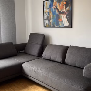 Hukla Sofa Wohnlandschaft - elektrisch verstellbar - 295x215 - aus 2024