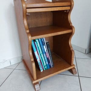 Beistellschrank, Eiche massiv