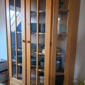 Wohnzimmer Wohnwand Massiv Erle