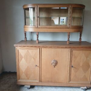 Schrank - Gründerzeit - Buffetschrank / Aufsatzvitrine / letzte Preisreduzierung, Angebot endet bald