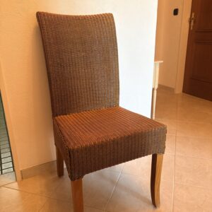 4x Esstischstuhl - Marke Lloyd Loom Classic