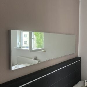 BMB Italy Design-Wandspiegel „Leggero" Aluspiegel 40x150 cm