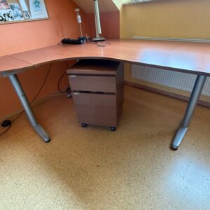 Jugendschreibtisch mit Kontainer