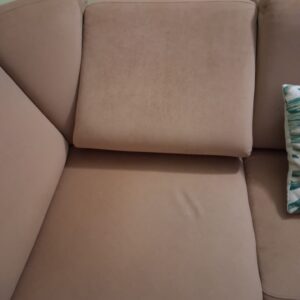 Seitenteil abklappbar - so als Schlafsofa verwendbar